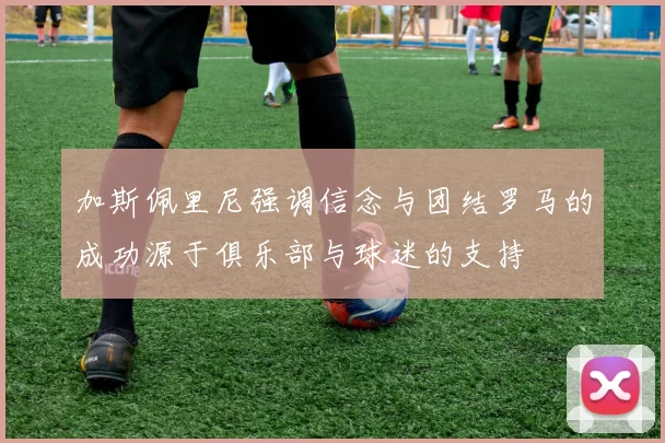 加斯佩里尼强调信念与团结罗马的成功源于俱乐部与球迷的支持